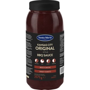 Kansas City Original Style BBQ Sauce SANTA MARIA, 2,575 kg